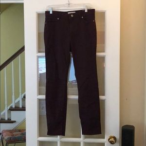 Lucky brand maroon jeans